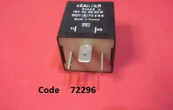 Peugeot 406 Other relay 72296