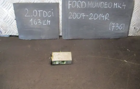 Ford Mondeo MK IV Air conditioning (A/C) expansion valve 6G9H19849AD