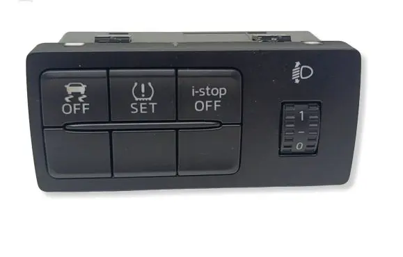 Mazda 6 Headlight level height control switch GJE866170A