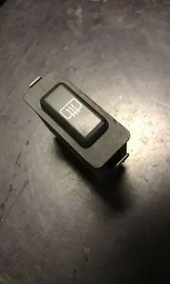 BMW 5 E34 Windscreen/window heater switch 1384480