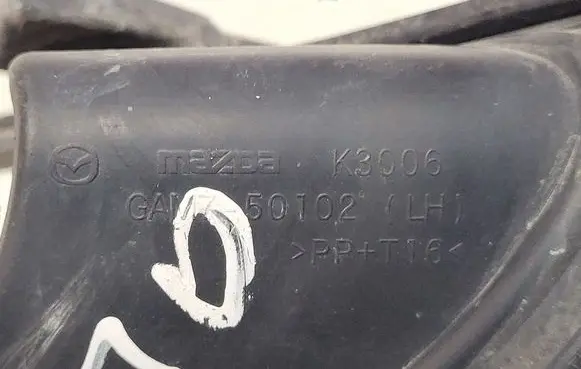 Mazda 6 Brake cooling air channel/duct GAM750102 K3006