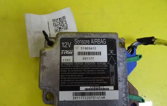 Fiat Panda II Airbag control unit/module 391177 51803612