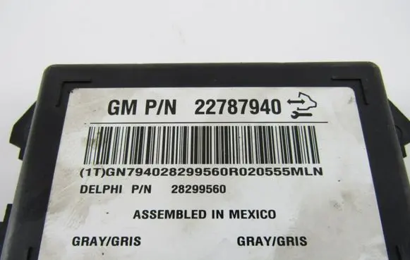 Opel Antara Other control units/modules 22787940