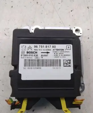 Peugeot 5008 Airbag control unit/module 9675181780 0285010830