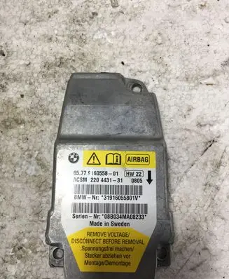 BMW 5 E60 E61 Airbag control unit/module 9160558
