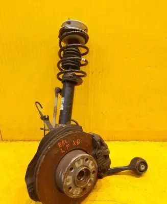 Front wheel hub spindle knuckle