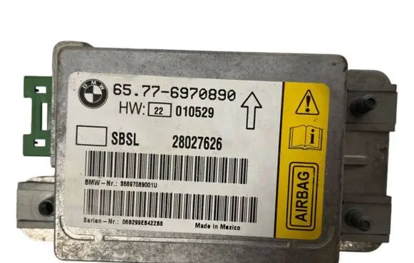 BMW 7 E65 E66 Airbag control unit/module 6970890 65776970890 28027626