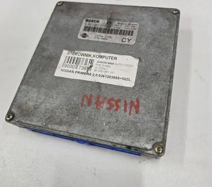Nissan Primera Engine control unit/module 237103J701 0261203855 26RT7280