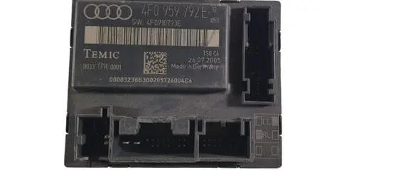 Audi A6 S6 C6 4F Door control unit/module 4F0959792E 4F0910793E