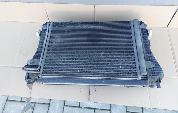 Volkswagen Golf VI Radiator set 1K0145803AS 1K0121251DD