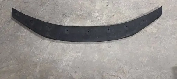 Porsche 911 992 Front bumper splitter molding 9GT807110A