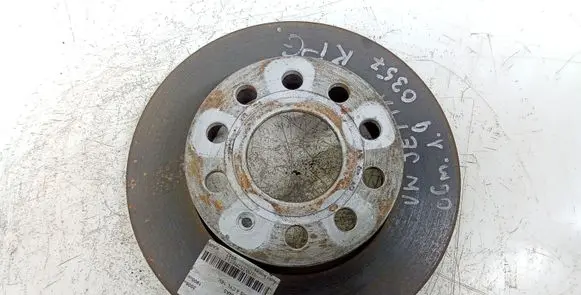 Volkswagen Jetta V Rear brake disc 1K0615601AC