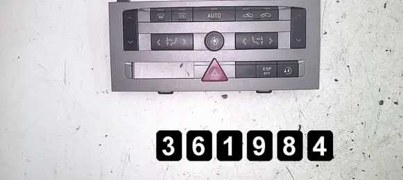 Peugeot 407 Climate control unit 96573322yw