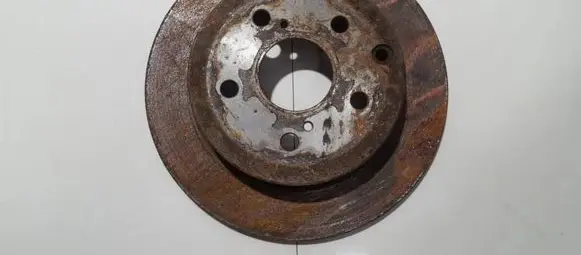 Hyundai Tucson JM Rear brake disc neventiliuojamas