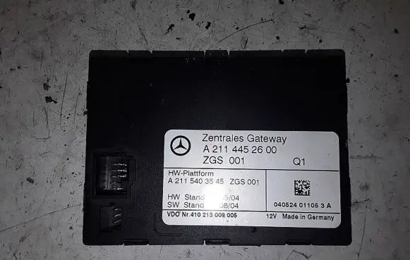 Mercedes-Benz E W211 Gateway control module A2114452600