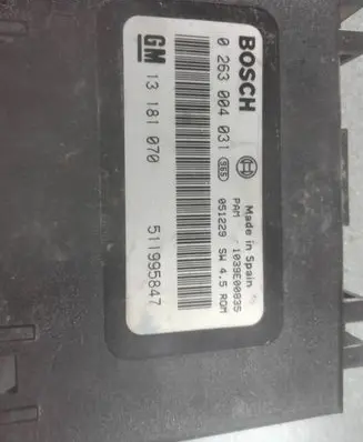 Opel Vectra C Parking PDC control unit/module 13181070 511995847 0263004031