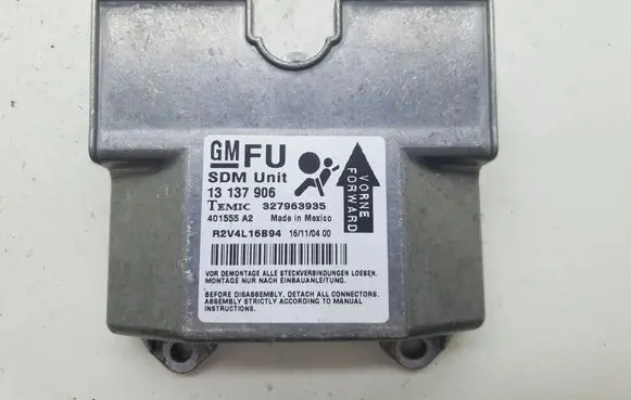 Opel Astra H Airbag control unit/module 13137906