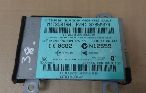 Mitsubishi Outlander Bluetooth control unit module 8785A074