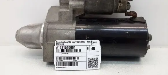 Mercedes-Benz ML W163 Starter motor A1121510001
