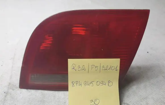 Audi A3 S3 A3 Sportback 8P Tailgate rear/tail lights 8P4945094B