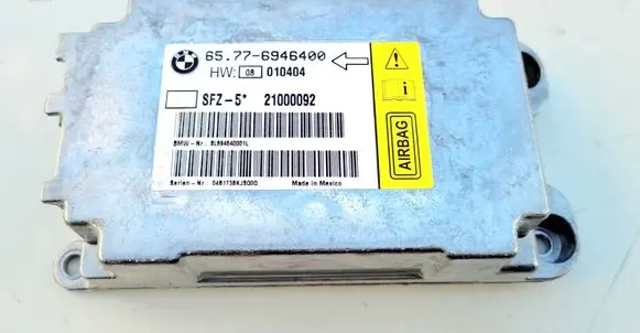 BMW 5 E60 E61 Airbag control unit/module 21000092 010404 6946400