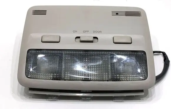 Toyota Corolla E120 E130 Headlining lighting console trim