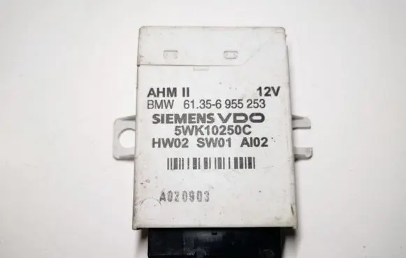 BMW X3 E83 Tow bar trailer control unit/module 6955253