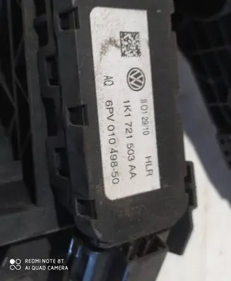 Volkswagen Golf VI Accelerator throttle pedal 1K1721503AA