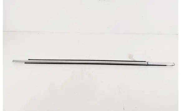 Front door glass trim molding