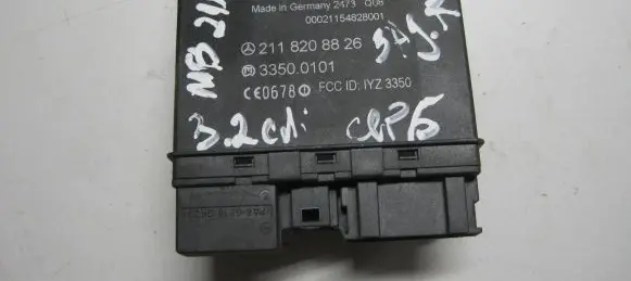 Mercedes-Benz E W211 Keyless (KESSY) go control unit/module 2118208826