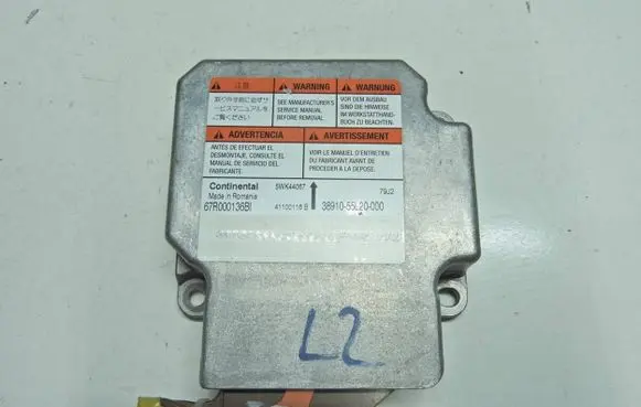 Suzuki SX4 Airbag control unit/module 38910-55L20 5WK44067 41100116B
