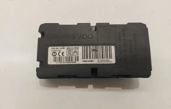Peugeot 407 Tire pressure control unit 9655140080