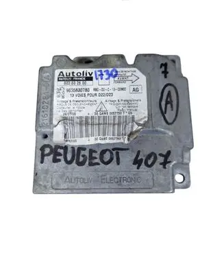 Peugeot 407 Airbag control unit/module 9655880780