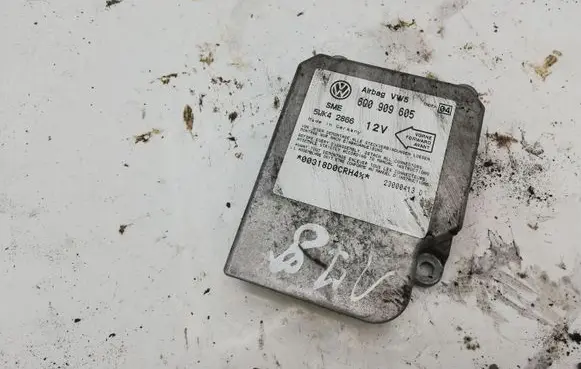 Seat Alhambra (Mk1) Airbag control unit/module 6Q0909605