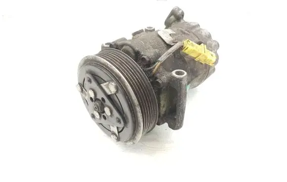 Peugeot 206 Air conditioning (A/C) compressor (pump) 9655191580