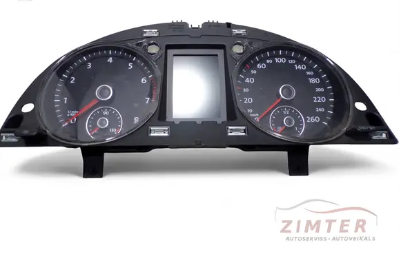 Volkswagen PASSAT B7 Speedometer (instrument cluster) 3AA920870
