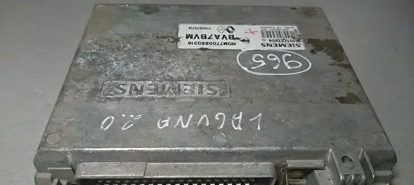 Renault Laguna II Engine control unit/module S101727104 7700873714
