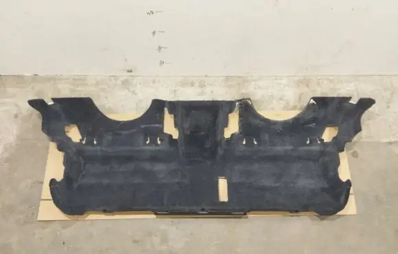 Porsche Panamera (971) Rear floor carpet liner 971863007B