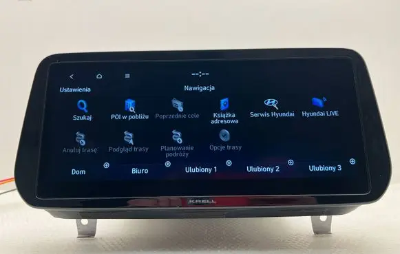 Hyundai Santa Fe Radio/CD/DVD/GPS head unit 96560CL400RET 10R0511062