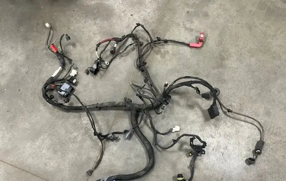 Engine installation wiring loom