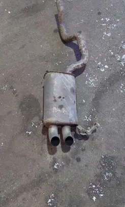 Volkswagen Transporter - Caravelle T5 Muffler/silencer 7H0254501M