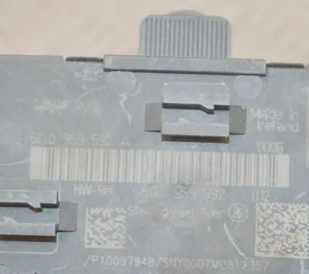 Volkswagen Golf VII Door control unit/module 5Q0959592A