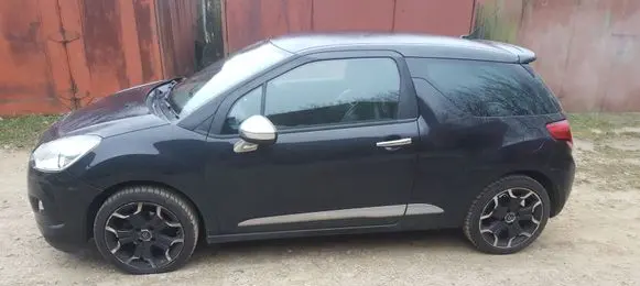 Citroen DS3 Front door window/glass (coupe) AS2