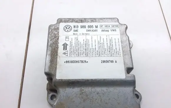 Skoda Octavia Mk2 (1Z) Airbag control unit/module 1K0909605M 5WK43411