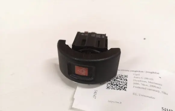 Opel Astra G Hazard light switch 90561384 90437427