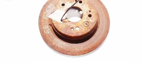Honda FR-V Rear brake disc neventiliuojamas