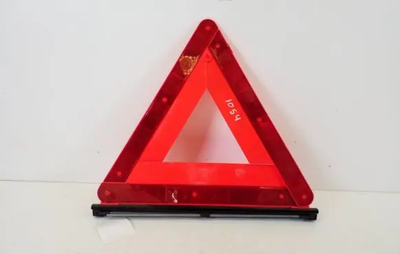 Emergency warning sign