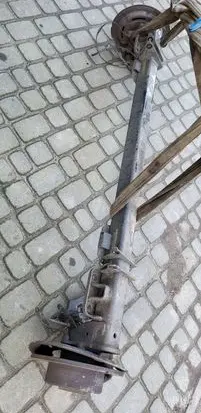 Opel Movano B Rear axle beam 