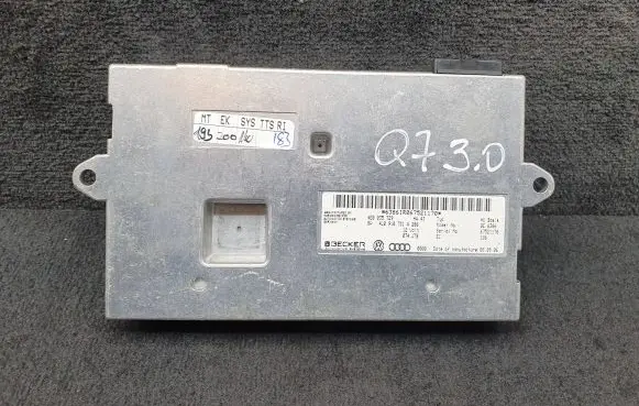 Audi Q7 4L MMI control unit 4E0035729 4L0910731A