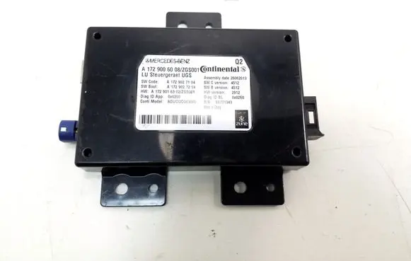 Mercedes-Benz CLA C117 X117 W117 Other control units/modules A1729006008